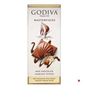 Godiva Masterpieces Milk Hazelnut Bar -83gm