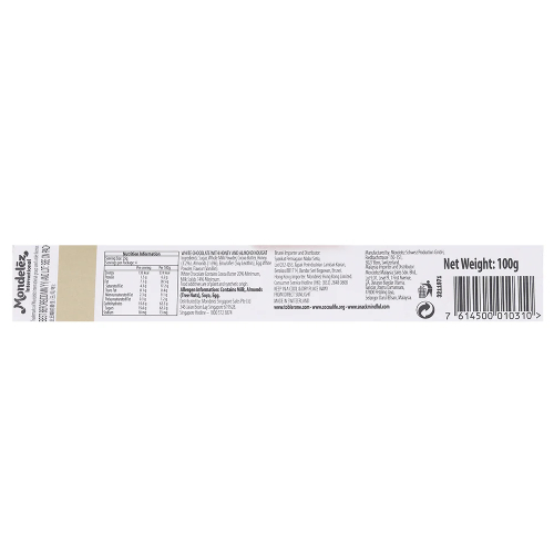 Toblerone White Chocolate -100g - Image 2