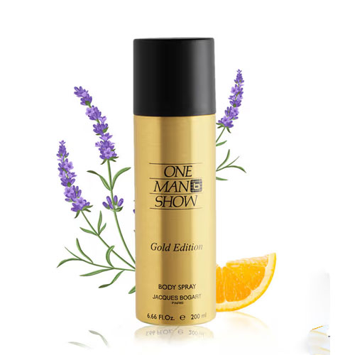Jacques Bogart One Man Show Gold Deodorant Spray for Men - 200 ml
